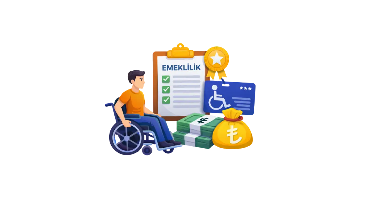 Engelli Memur Erken Emeklilik Şartları 2026: 5510 Sayılı Kanun Madde 28, 5434 SK Tablosu ve İkramiye Hesabı